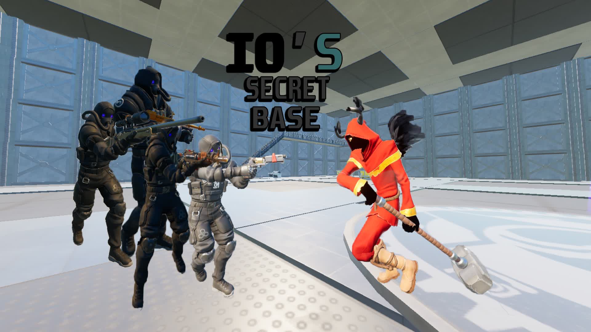 IO's Secret Base 3709-0947-3560 By 2jhacky - Fortnite