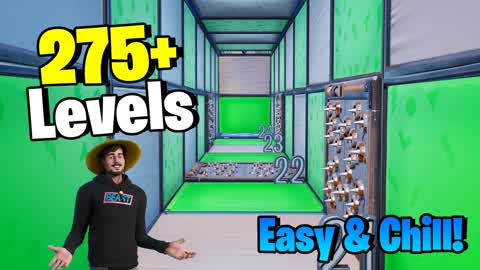 🏆Chill 275 Levels Parkour Easy 🏆