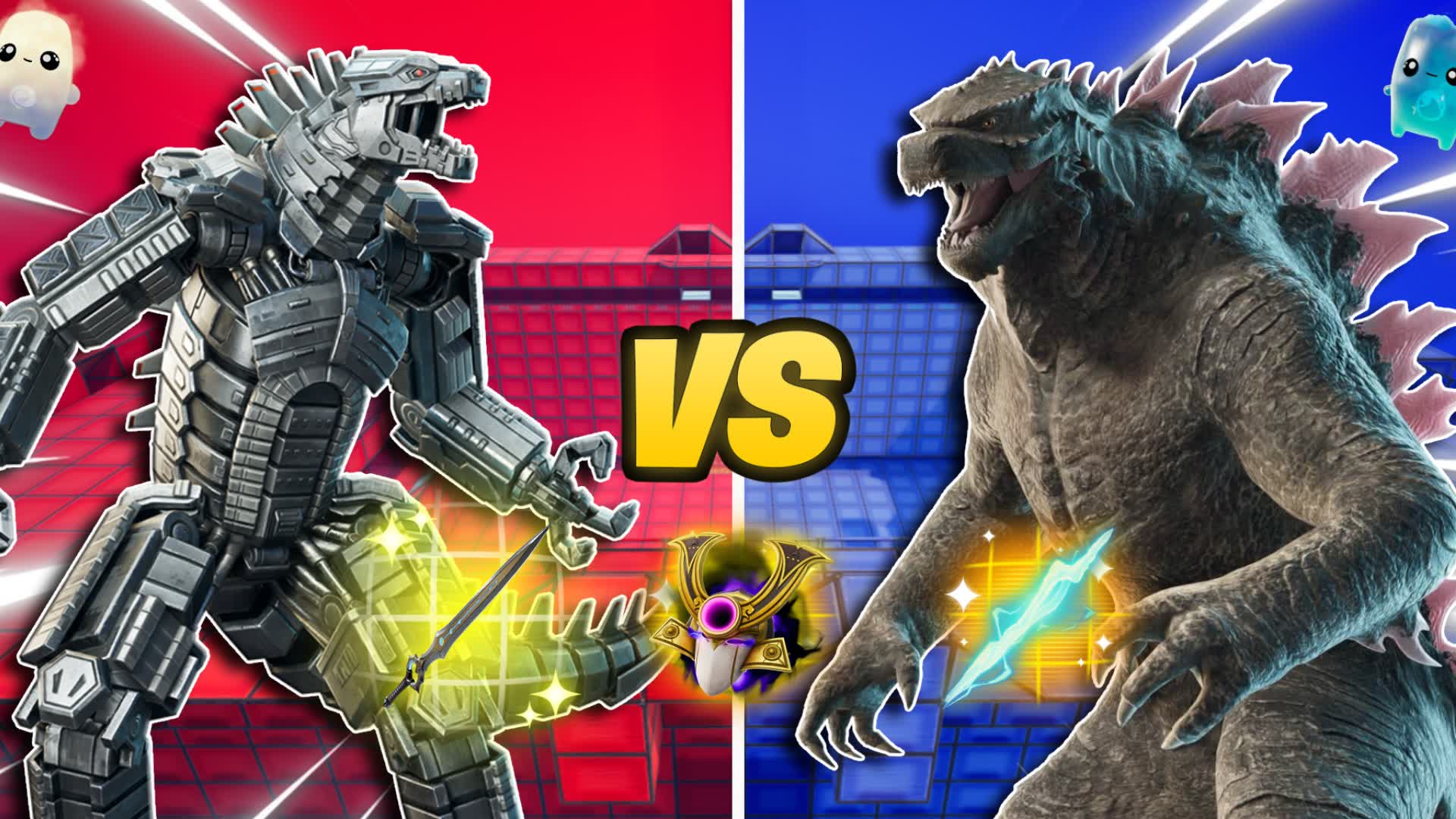 TITAN BATTLE RED VS BLUE 🔴🔵