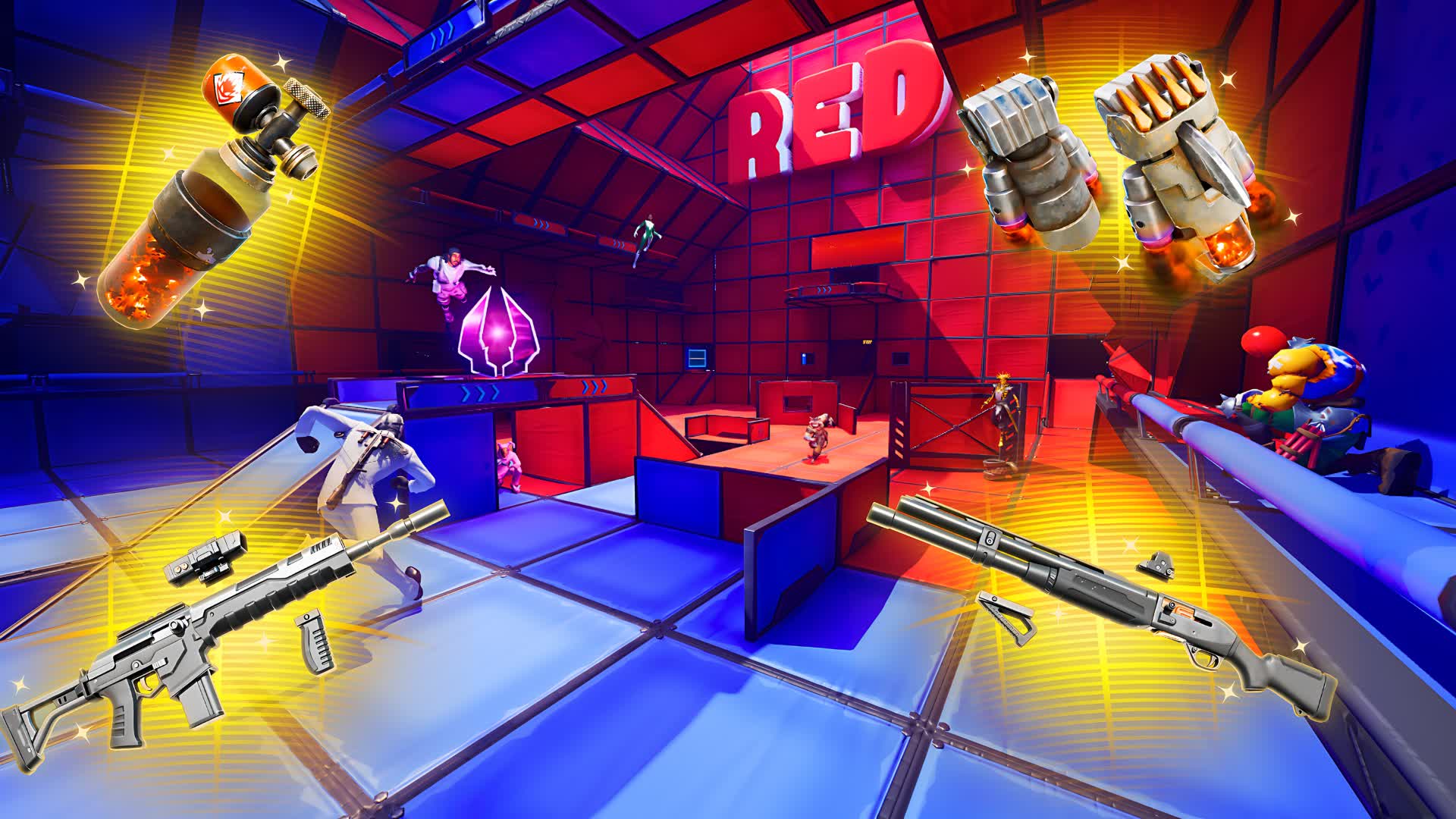 🥇INSANE RED VS BLUEZERO BUILD💯RUMBLE 164542661052 by anfable