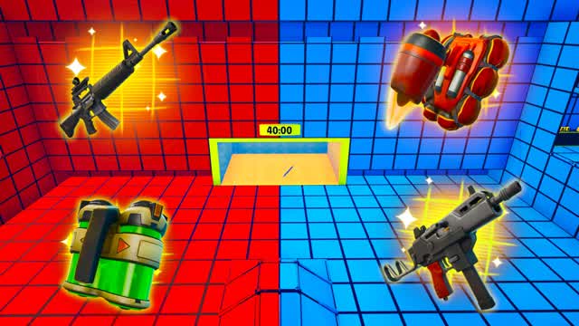 SUPER FIGHT RED VS BLUE!🔴🔵