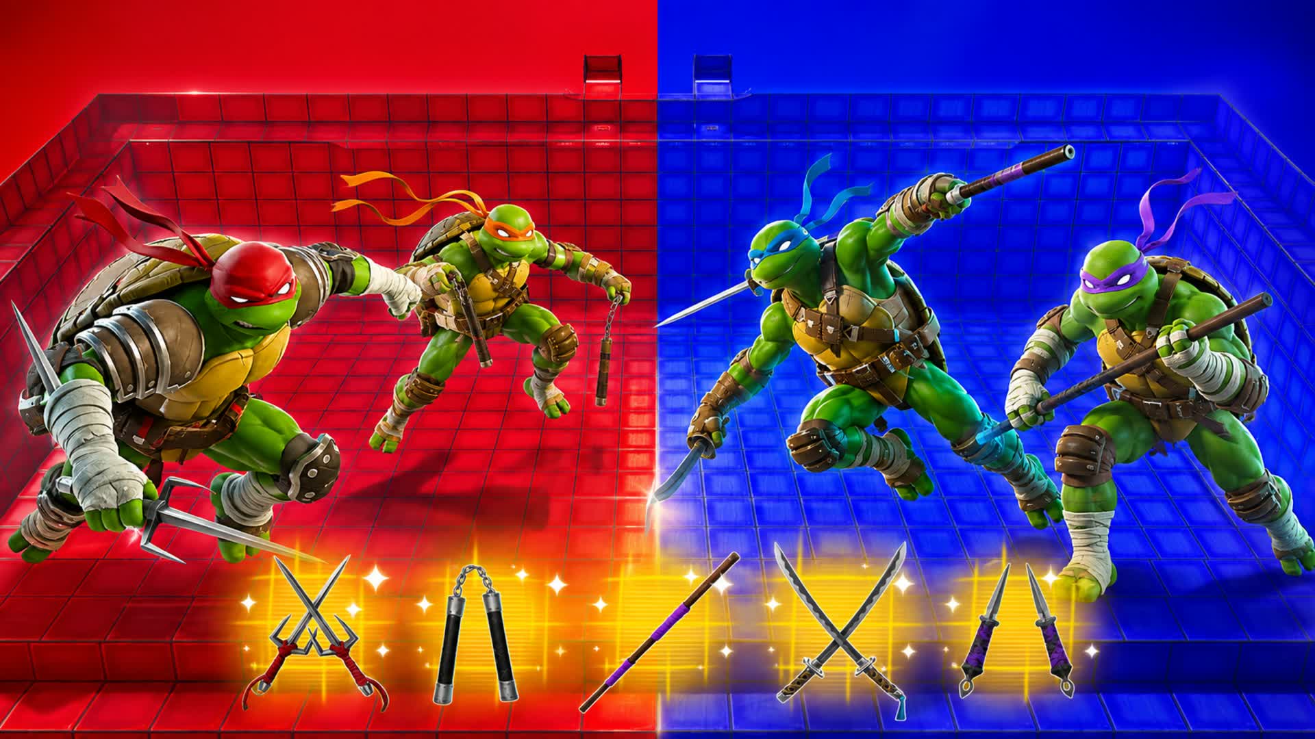 SUPER BLUE VS RED