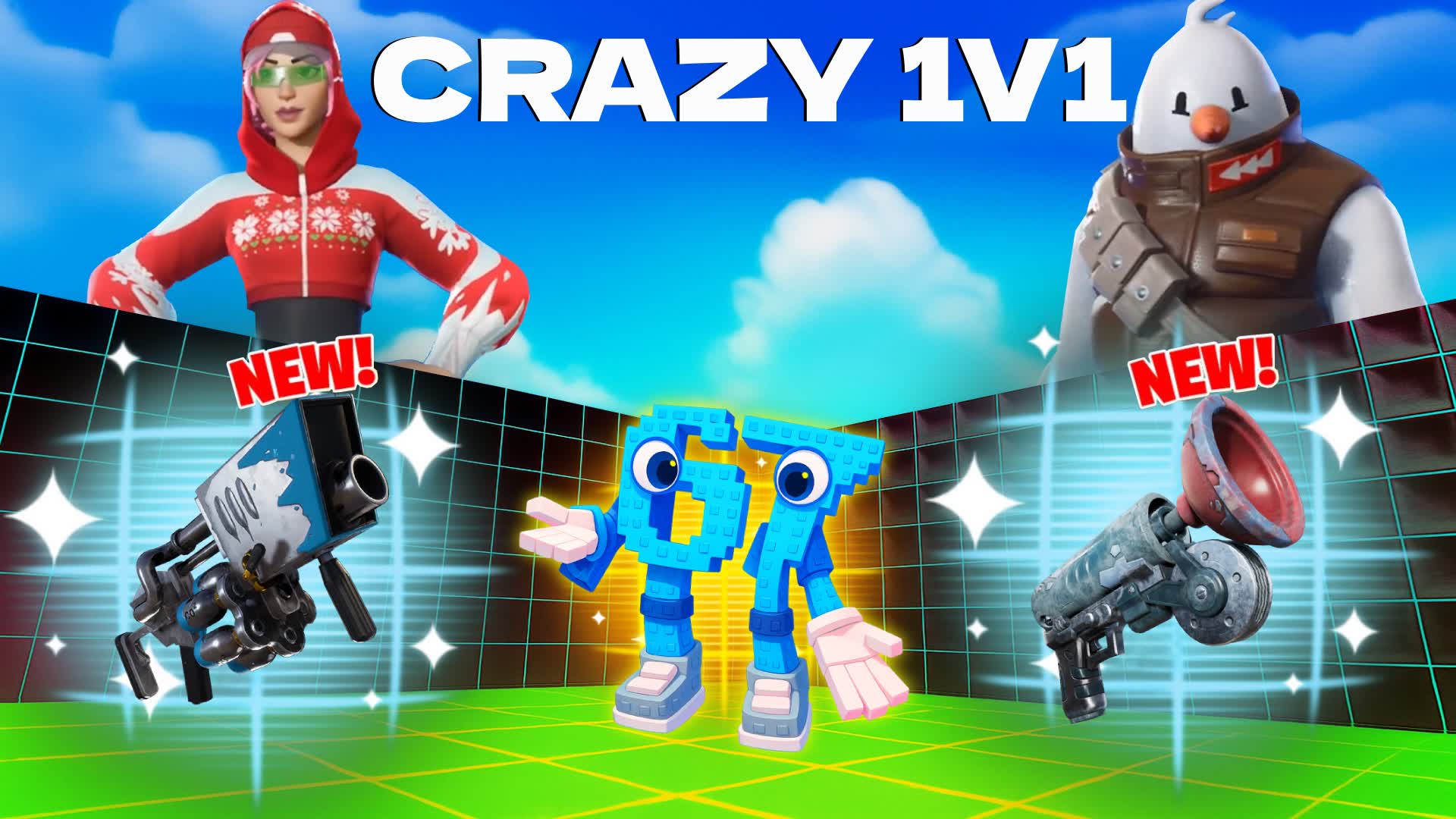 CRAZY 1V1 FFA - ALL GUNS