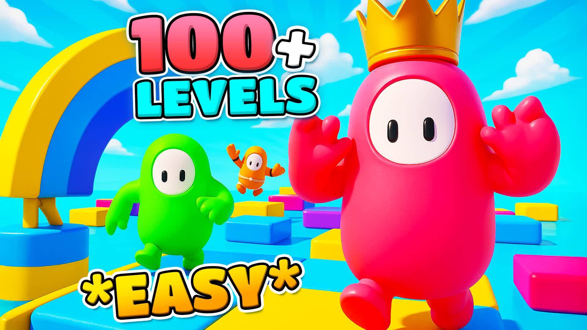 EASY OBBY PARKOUR 100+ LEVELS🌈