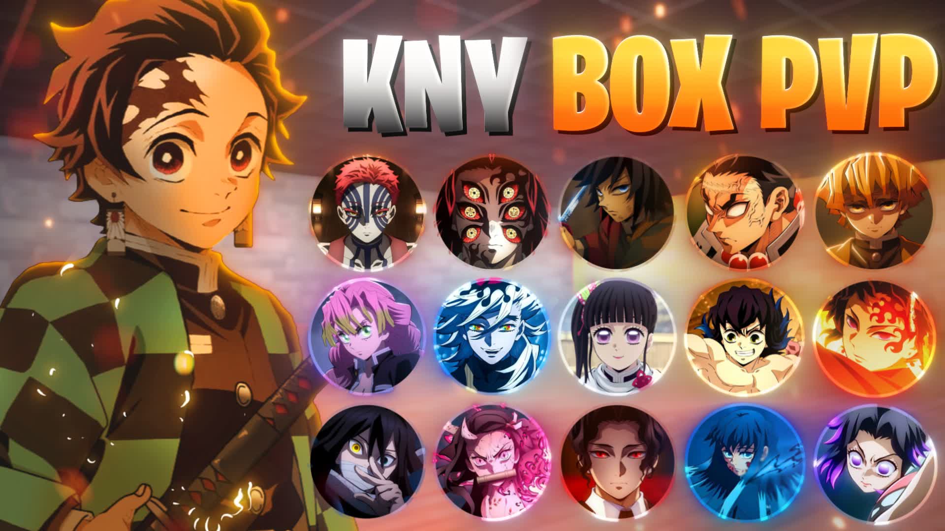 DEMON SLAYER BOX PVP ! FIGHT