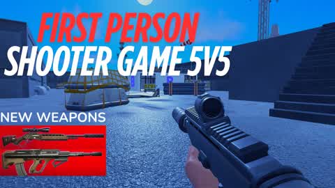 First person shooter game 5V5 ☠️