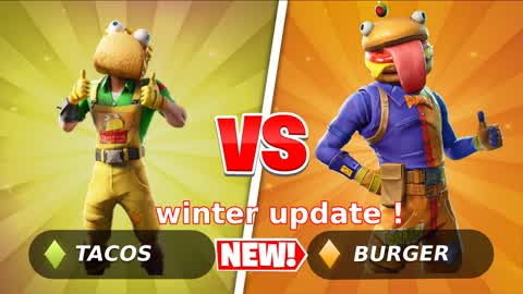 tacos VS burger
