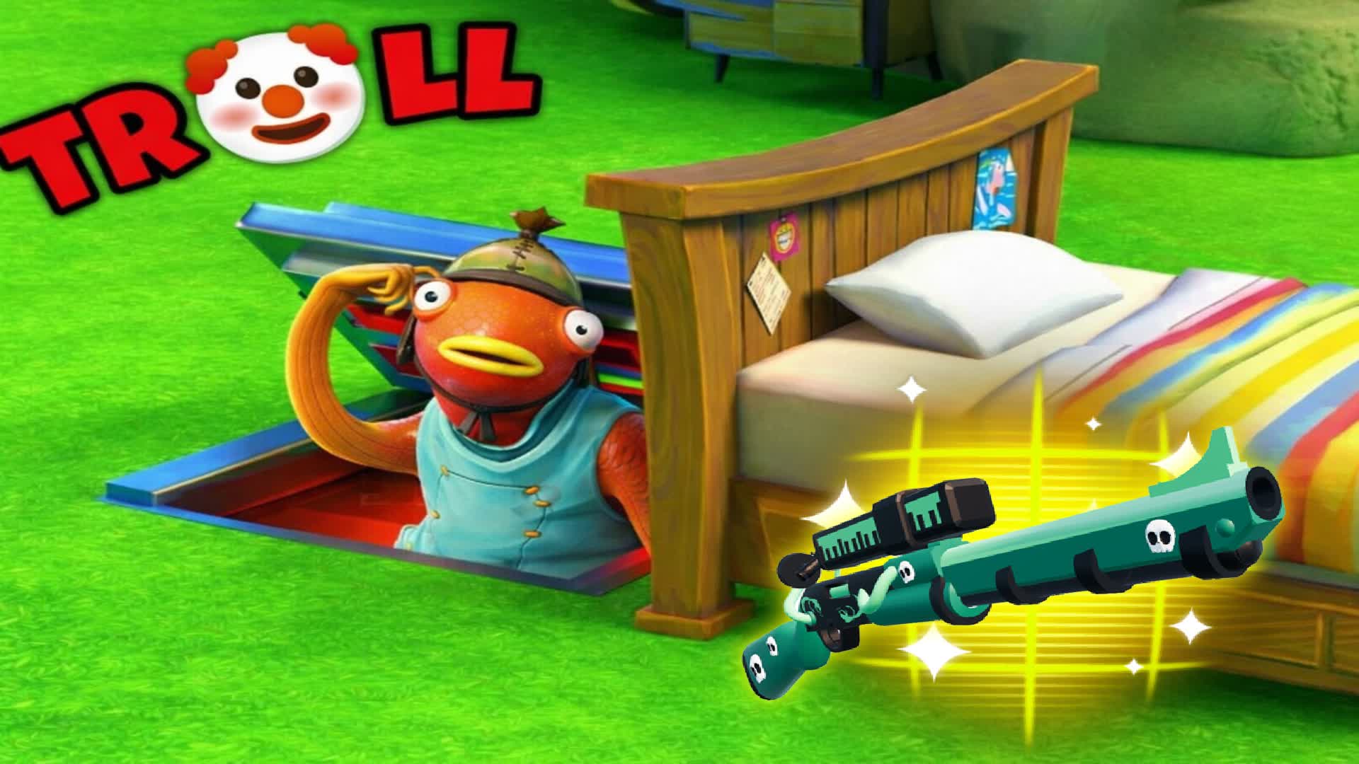 TROLL BED WARS 🤣