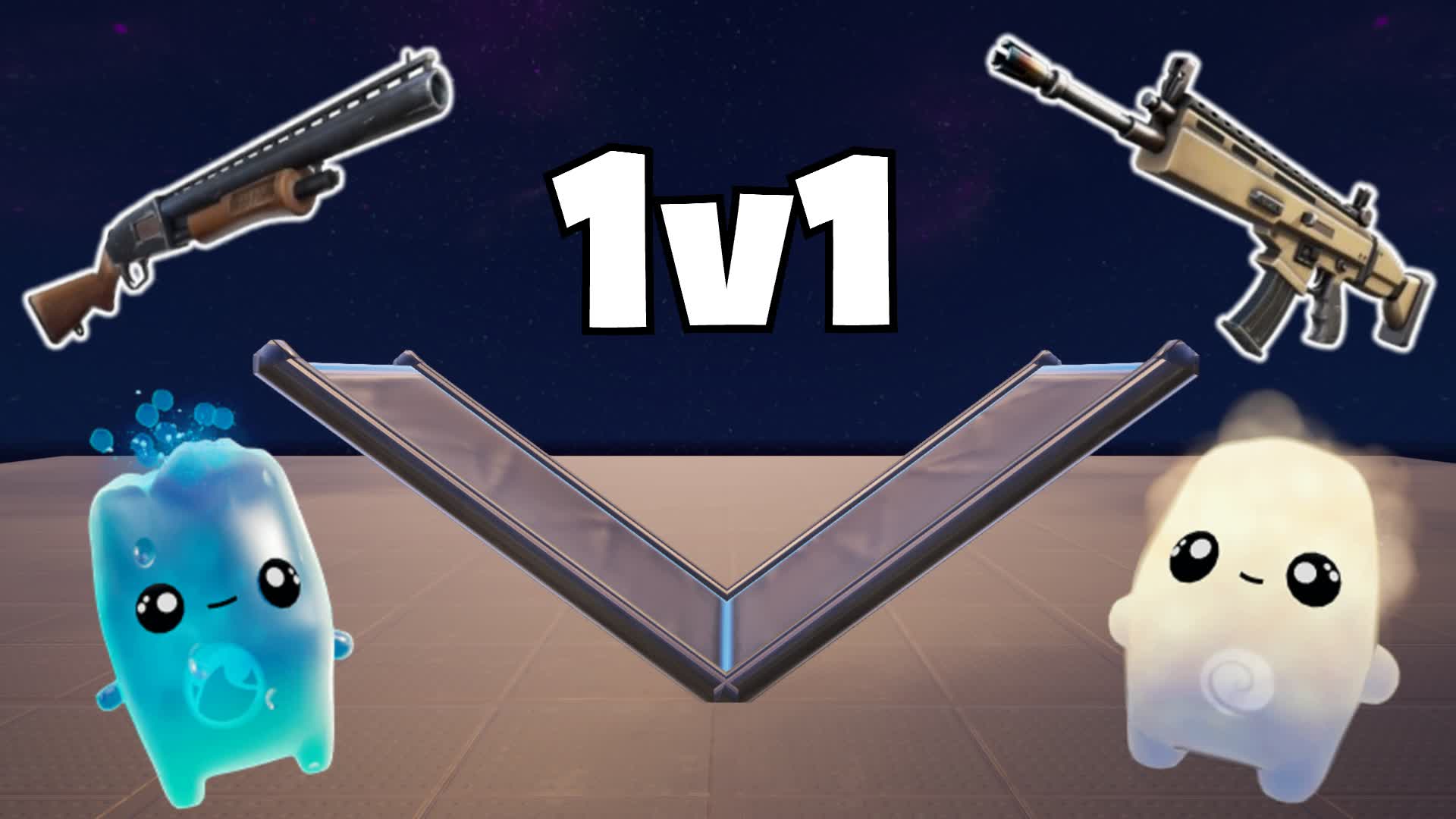 1V1 MAP 戦い
