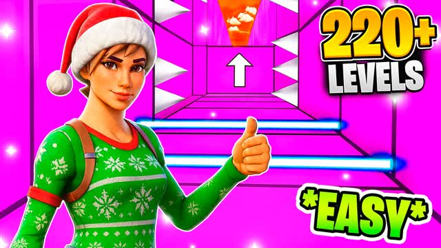 🌲WINTER PARKOUR 220+🌲