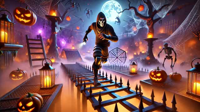 Black dropper, deathrun, parkour