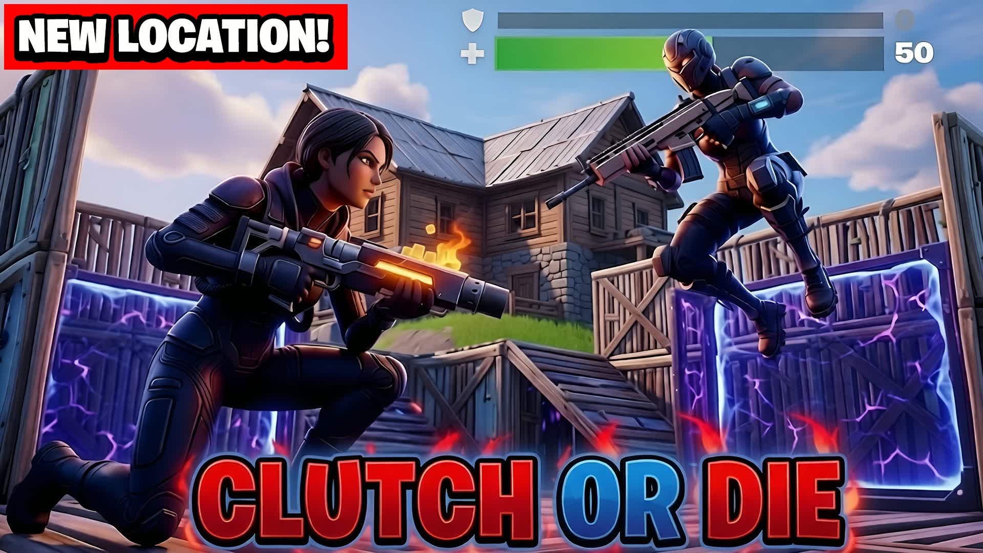 1v1 低HP クラッチ リアリスティック[PAPEROUS]