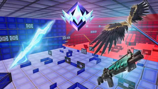 RED VS BLUE ZERO BUILD 🔴🔵