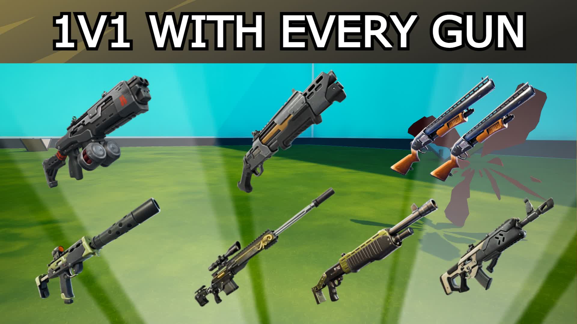 1v1 with every gun 5610 1659 7680 by justcriz fortnite creative map