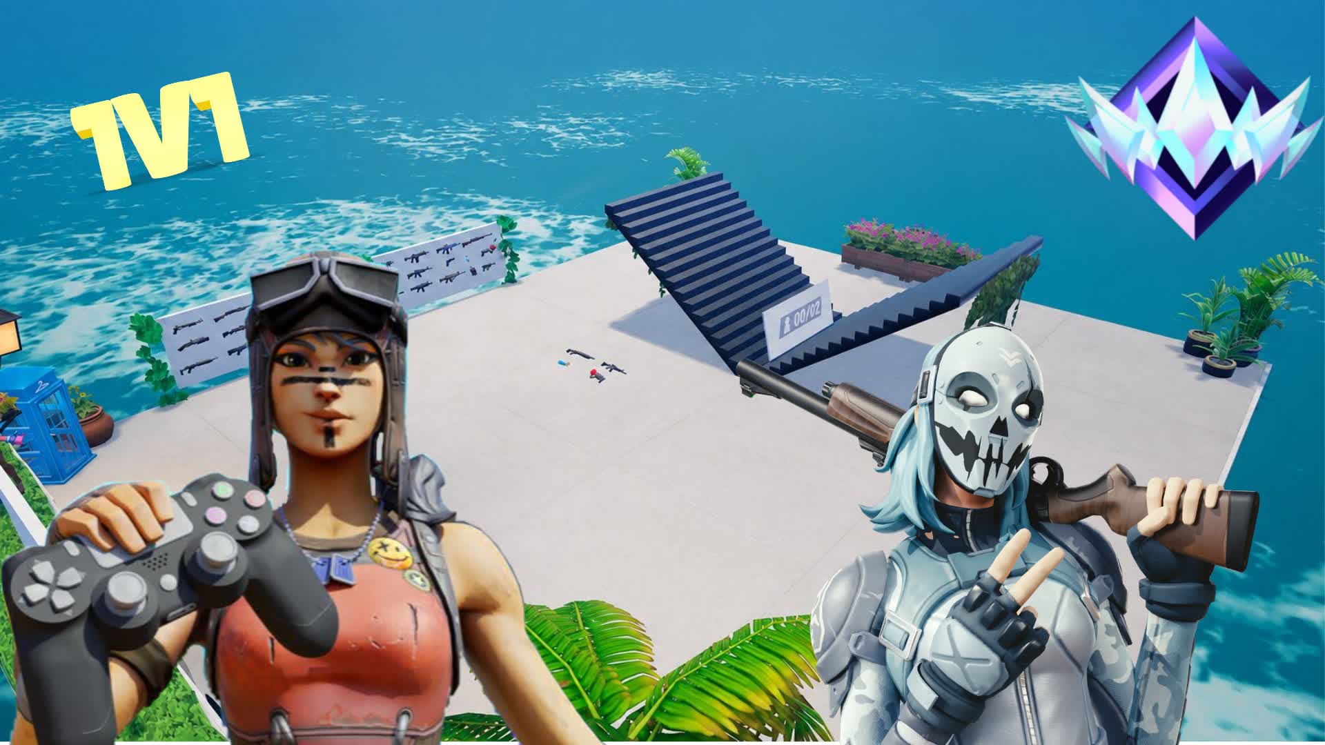 CARDI’S 1V1 BUILD FIGHT