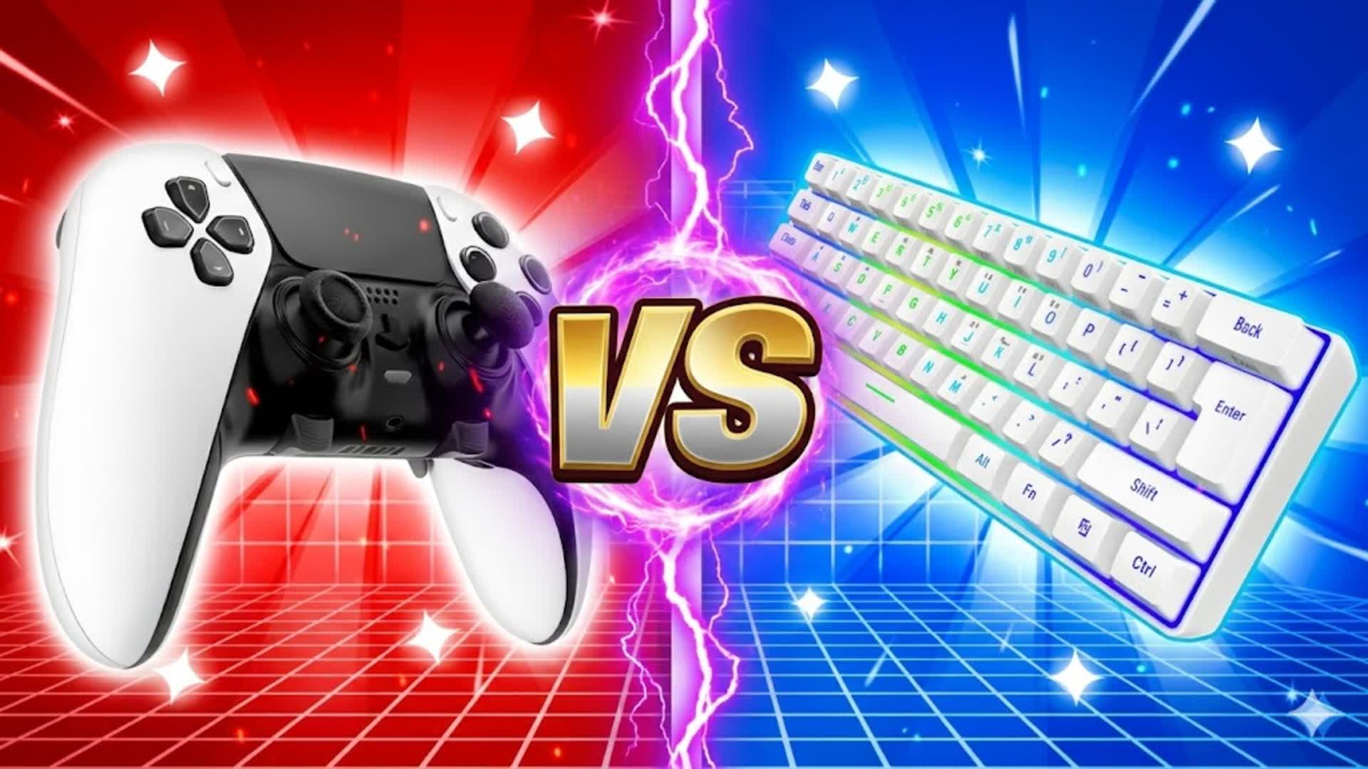 コンソール レッド VS ブルー キーボード