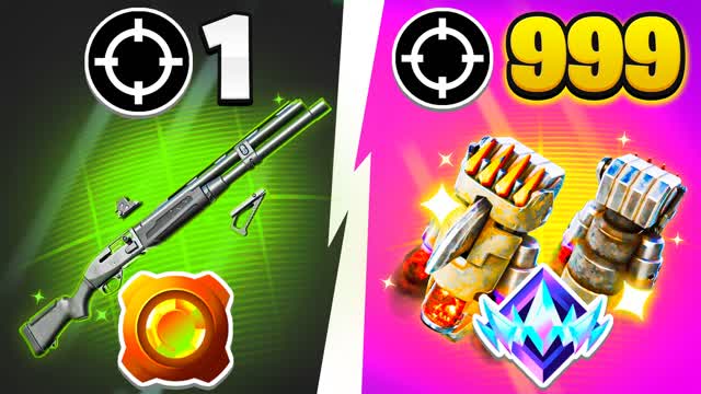 🎯RANKED ALL WEAPONS GUN GAME⭐