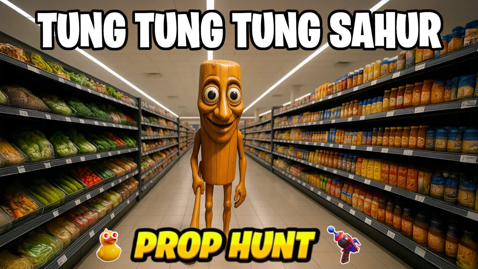 Tung Tung Tung Sahur Mall Prop Hunt 🛒