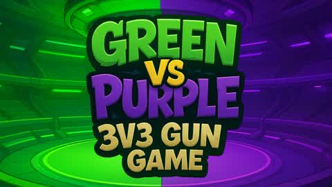 Green Vs Purple 3v3 Gun Game