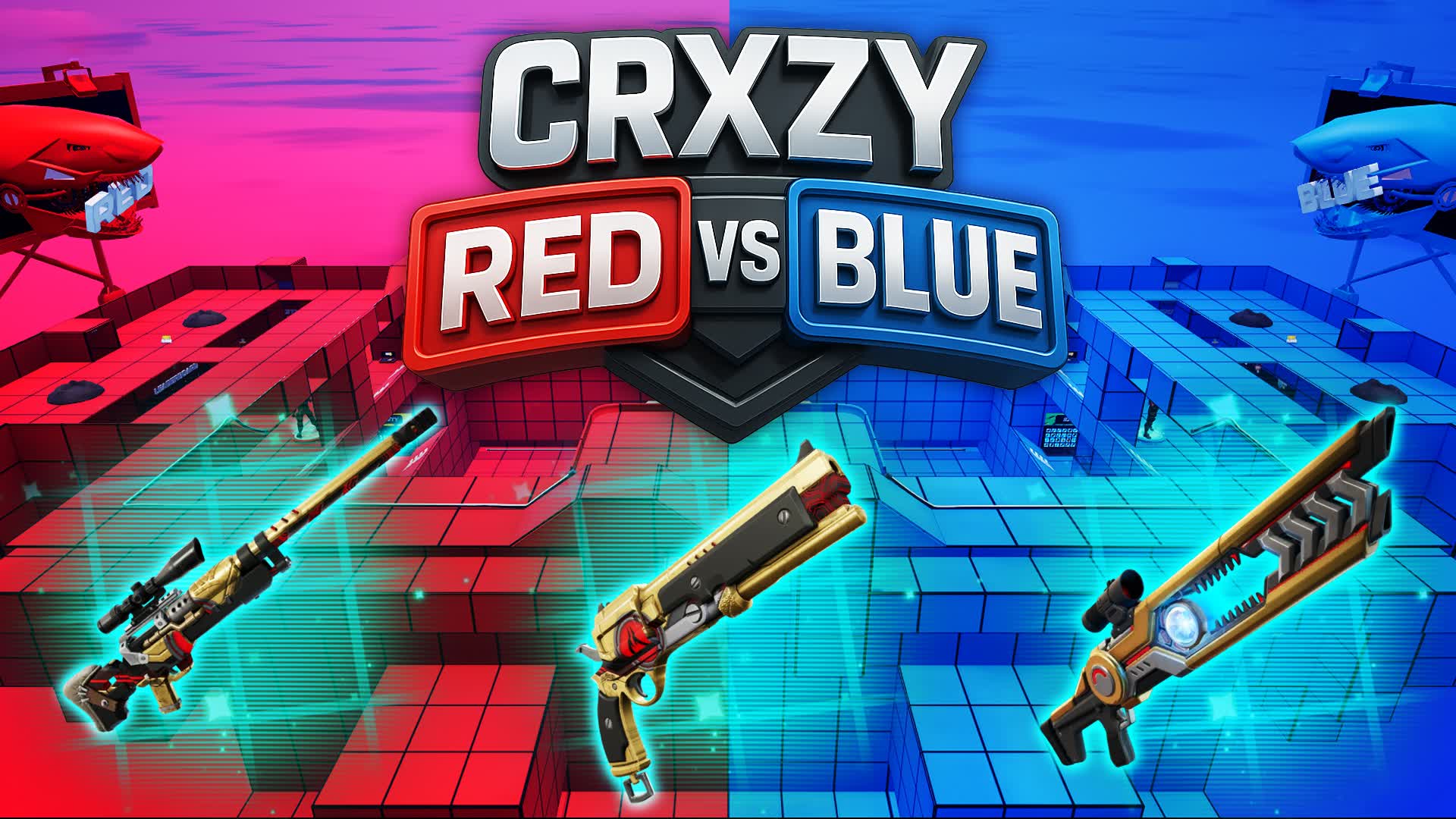 CRXZY レッド vs ブルー 🔴🔵
