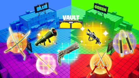 ULTIMATE RED VS BLUE VS GREEN VS PURPLE