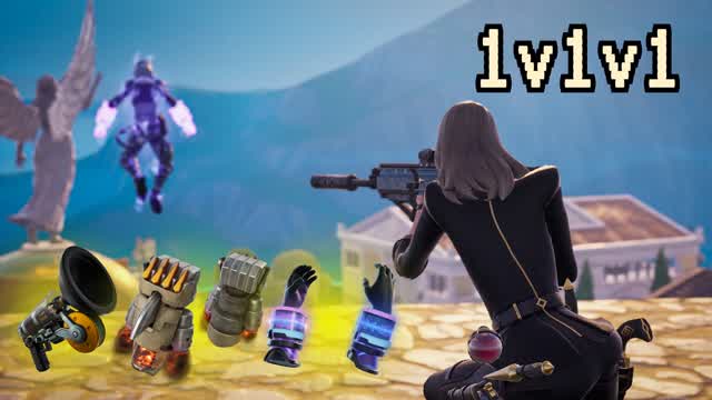 1V1V1 OLYMPIC ZERO BUILD PVP 🎯 FFA