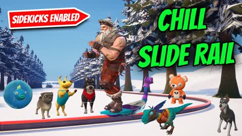 Slide Rail with Sidekicks