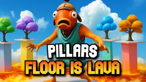 FLOOR IS LAVA PILLARS🔥