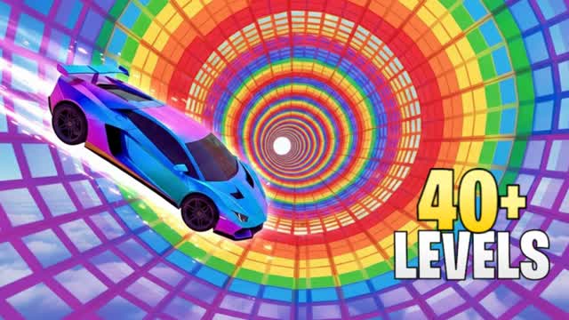 40+ SKY OBBY RACE🌈