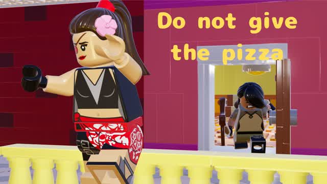 Do not give the pizza