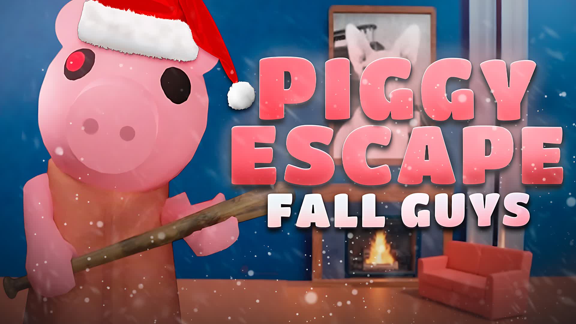 ESCAPE FROM PIGGY FALL GUYS