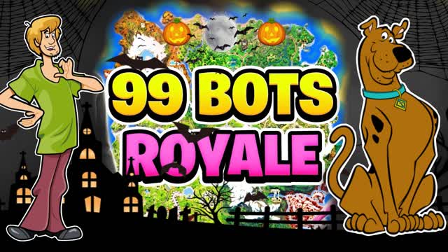 99 BOTS ROYALE🎃ALL GUNS BASE WARS