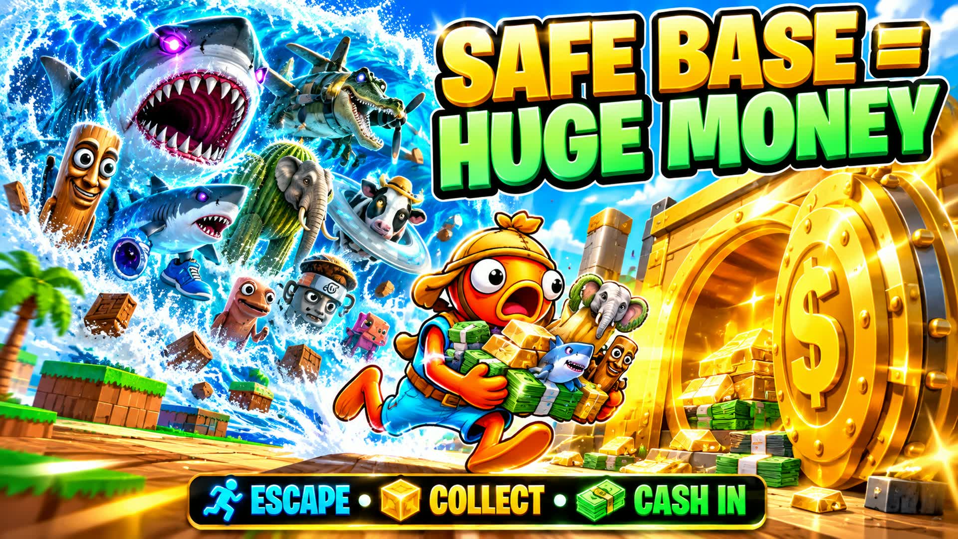 TSUNAMI STREET ESCAPE 🌊