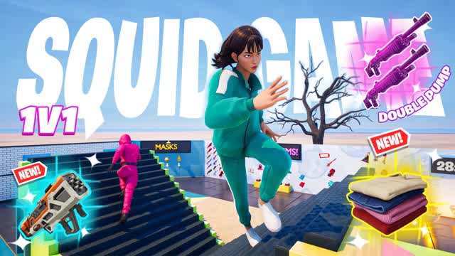 1V1 SQUID GAME BUILD FIGHT