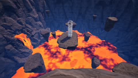 Lava Grapple Showdown Cool Island Game