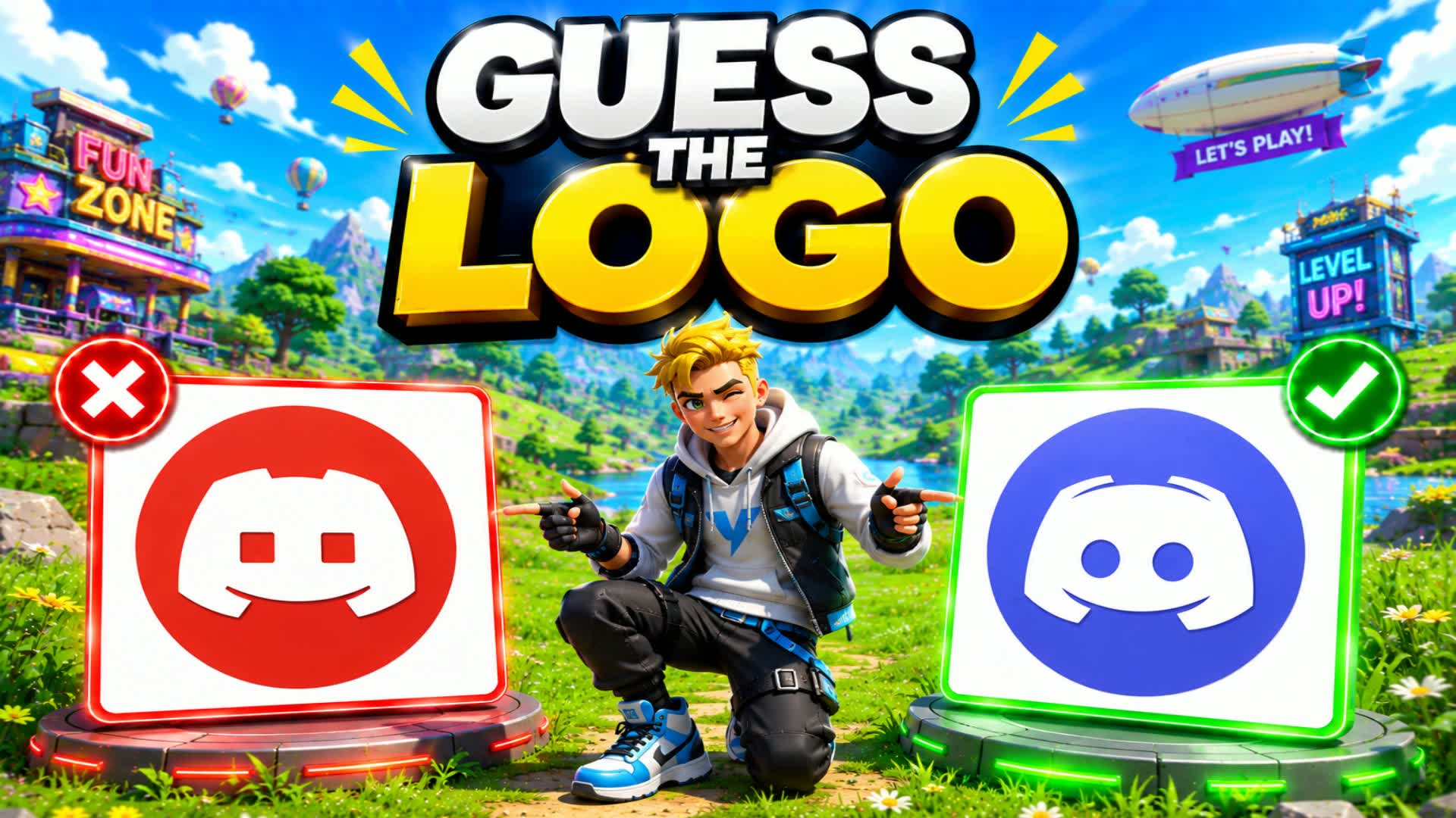 GUESS LOGO 🔎 PARKOUR OBBY