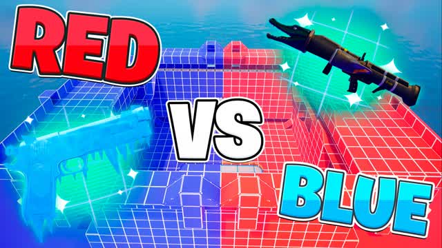 SUPER RED VS BLUE | CUSTOM WEAPONS