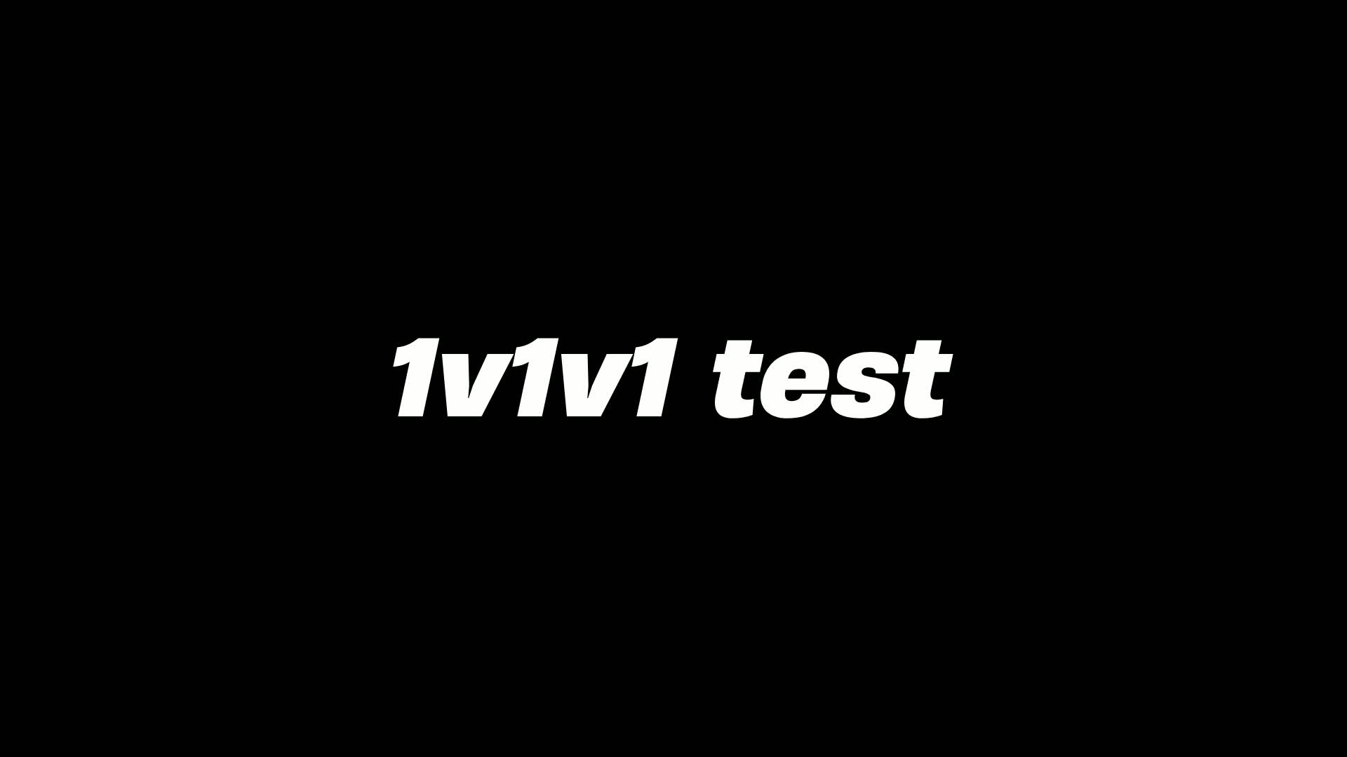 1v1v1 test