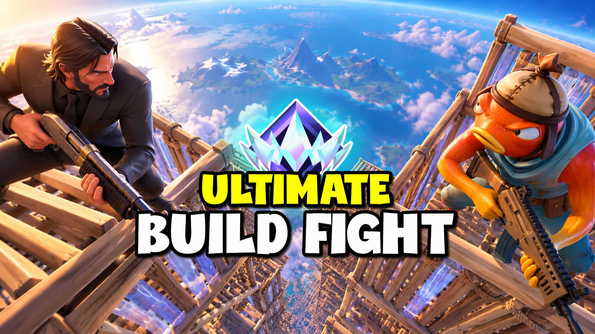 🛠️Ultimate Build Fight🏆 1V1 Ranked