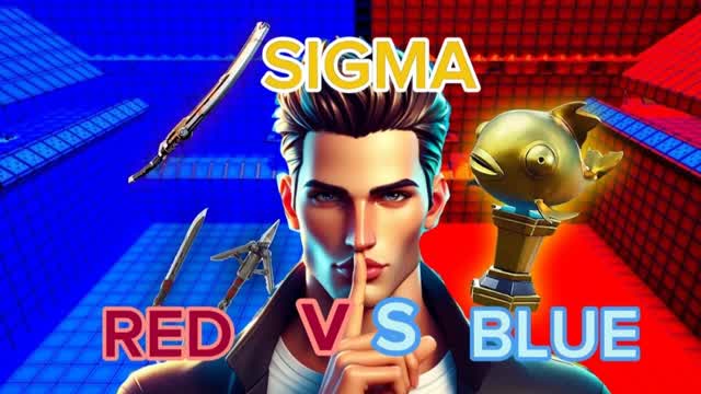 🗿🔴SIGMA RED VS BLUE🔵🗿