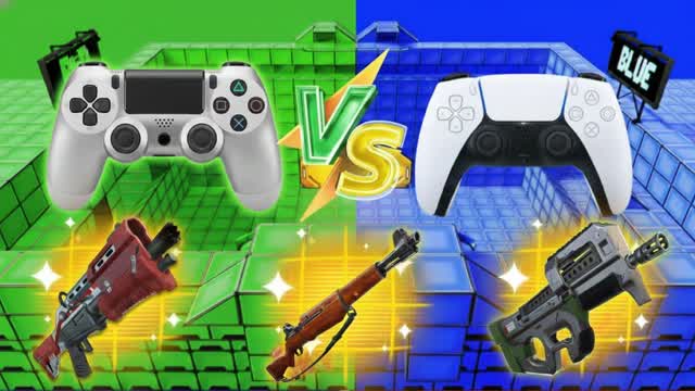 CRAZY PS5 VS PS4 BLUE VS GREEN  💚💙