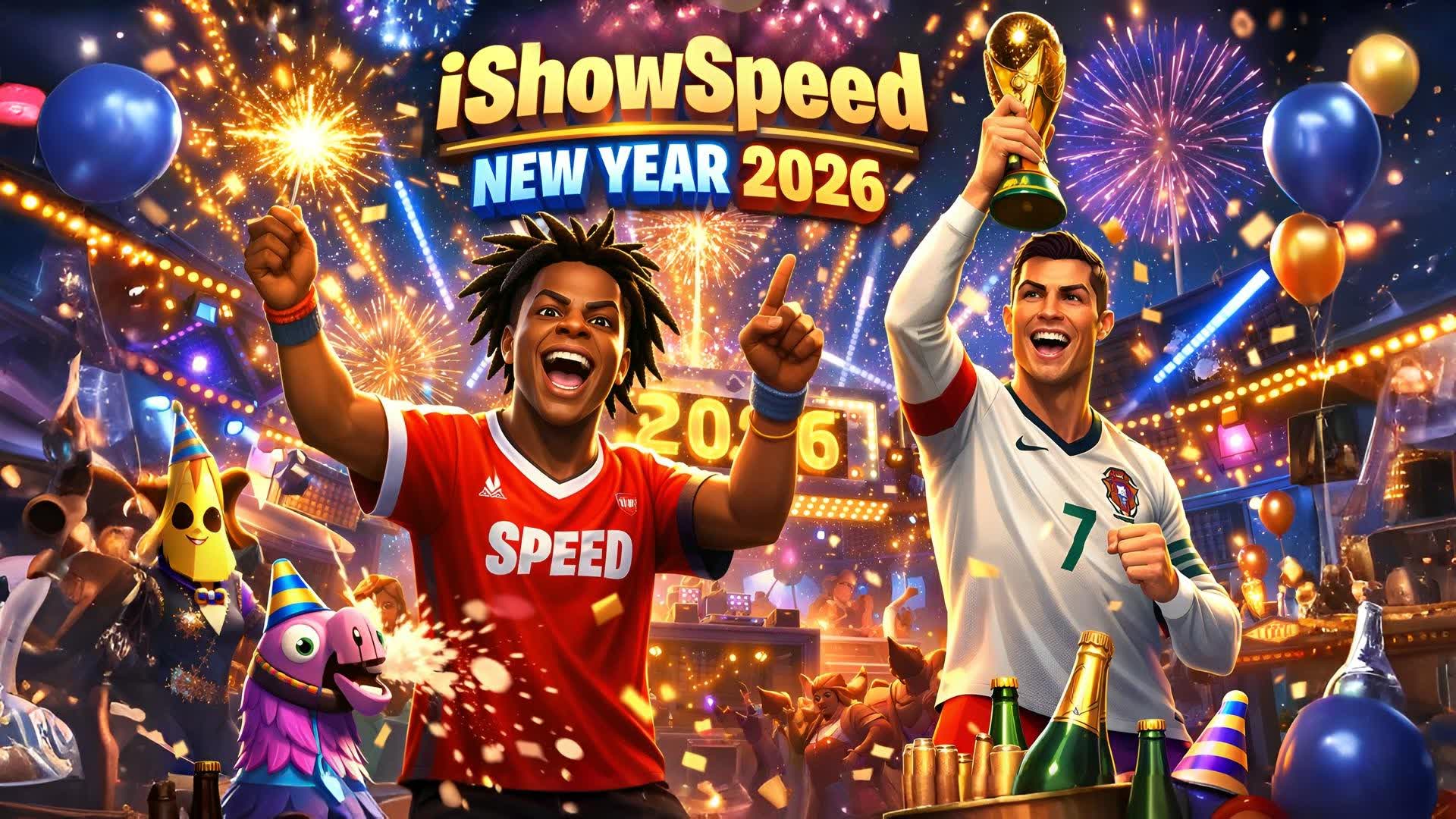 🥳 ISHOWSPEED 2026 PARTY 🏆 WORLD CUP