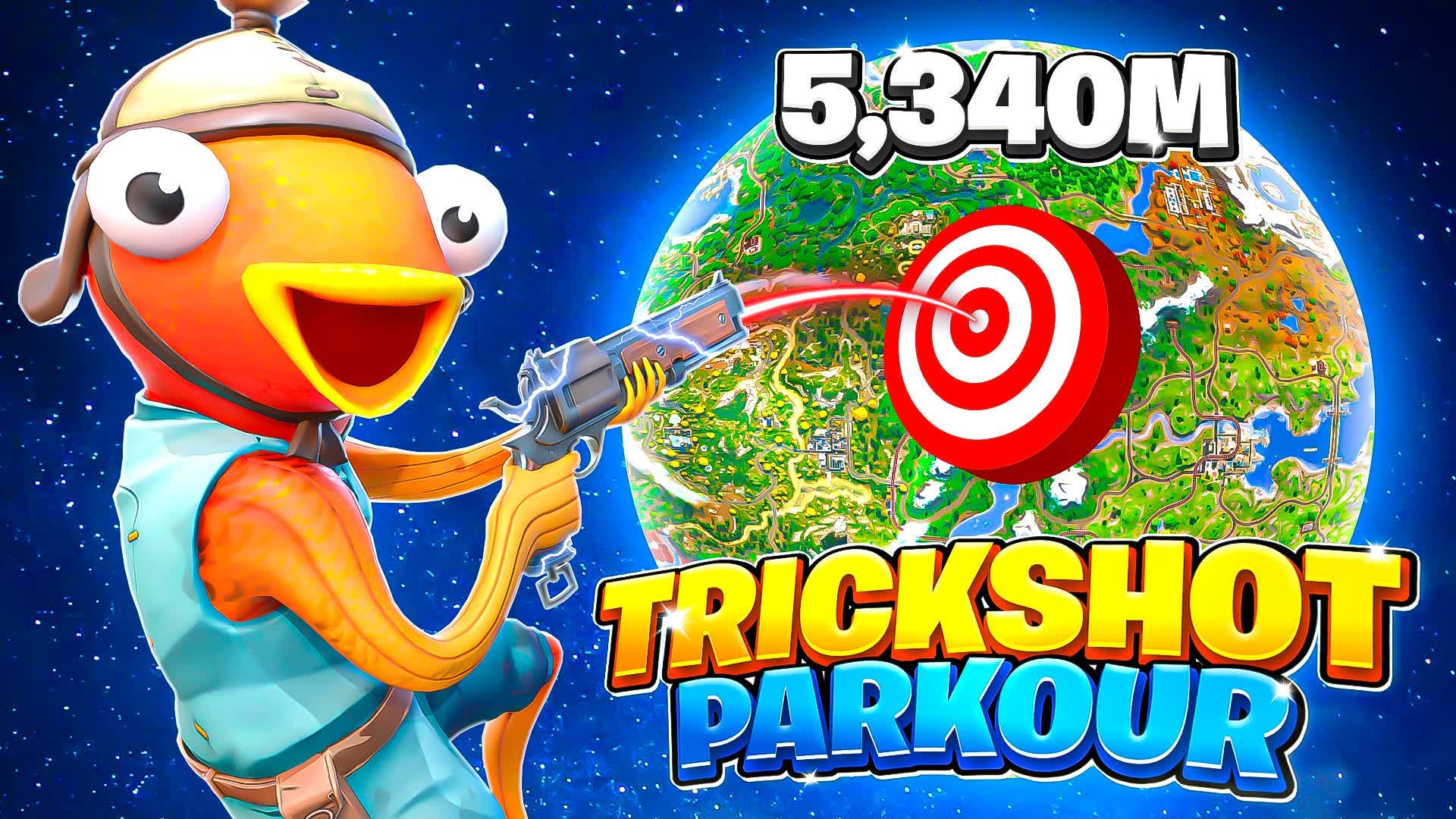 ⭐️ EASY MAMMOTH TRICKSHOT PARKOUR 🎯