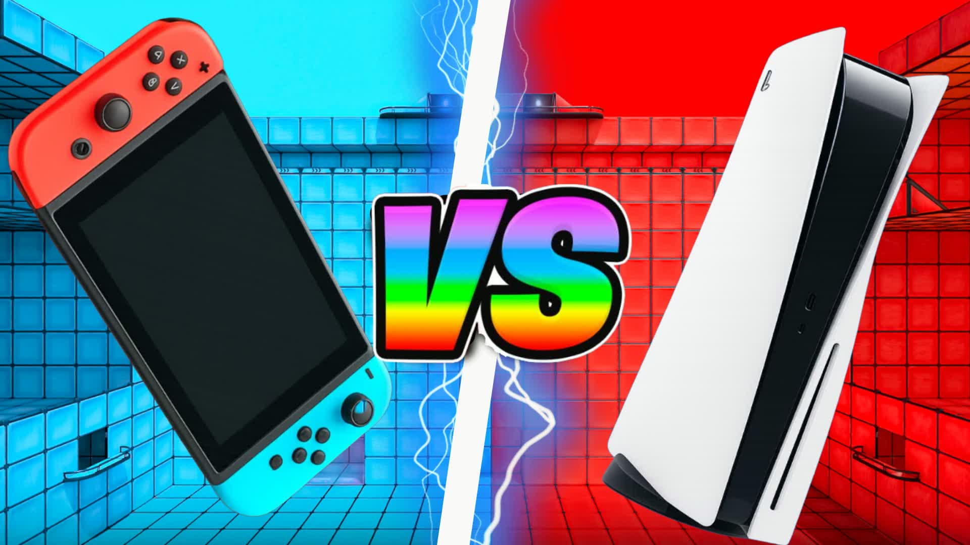 ファッションショー 👚 レッド vs ブルー PS5 スイッチ