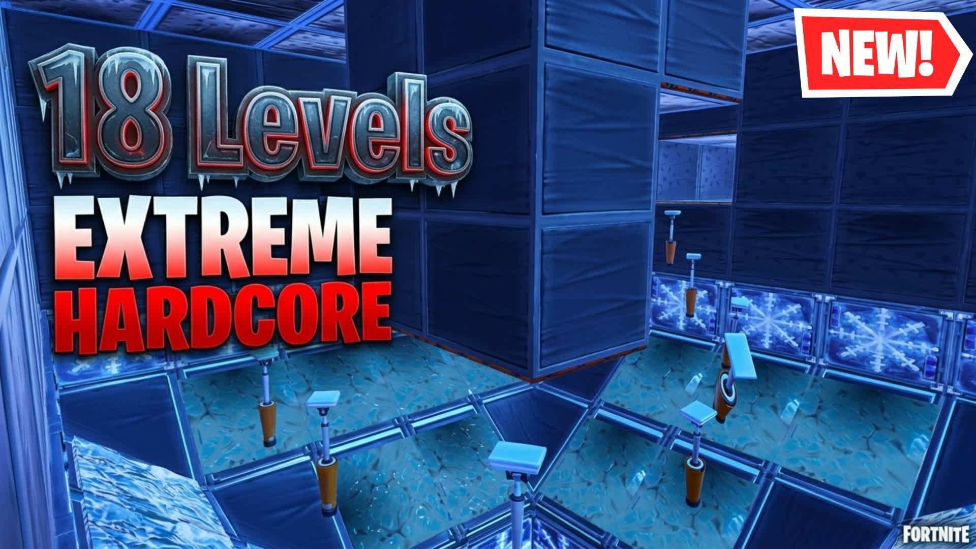 Deathrun 18 Level EXTREME HARDCORE SIOX — Fortnite island 5571-1544-4731 by Synergie Siox