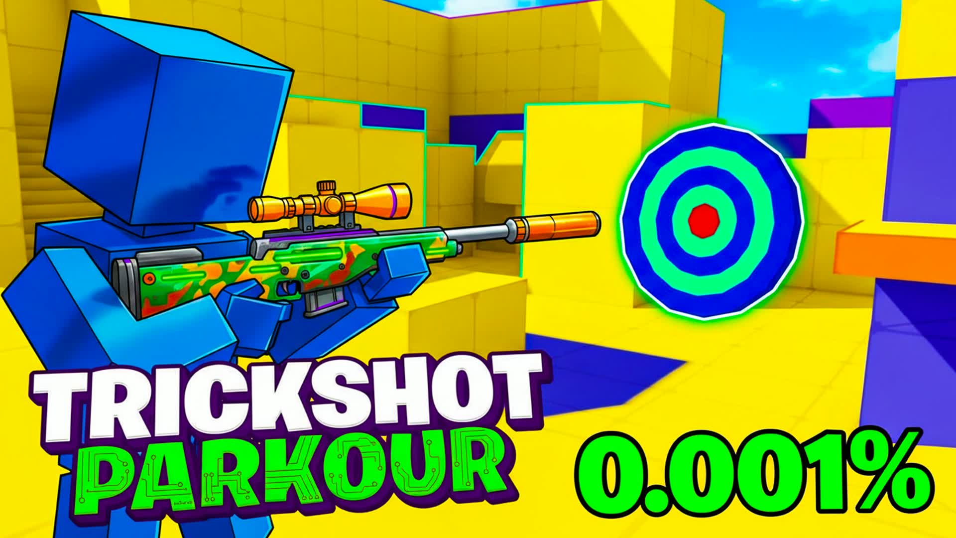 LOLLO TRICKSHOT PARKOUR🎯(125 LEVELS)