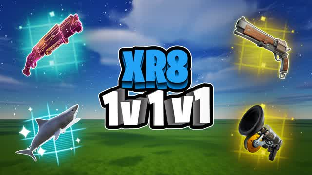 XR8 1v1v1 | حرب الابطال