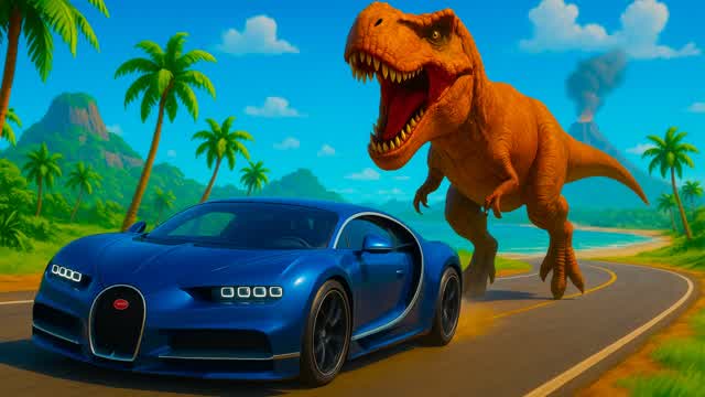 SUPER DINO DRIVE FFA🌄