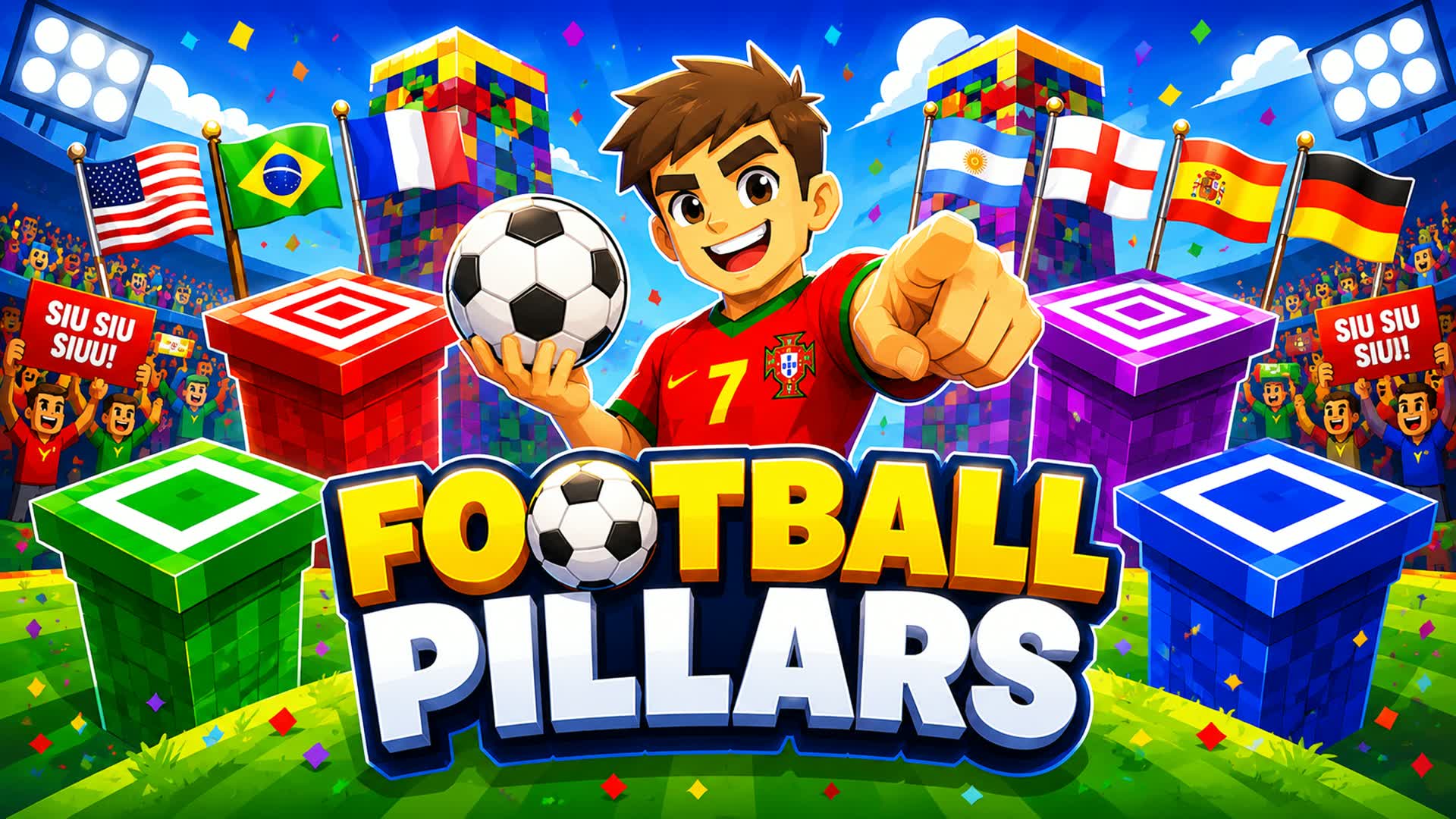 FOOTBALL PILLARS