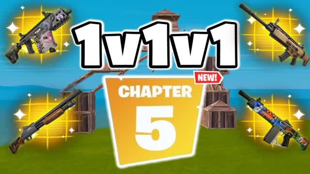 1v1v1 CHAPTER 5 PVP 1V2 1V1V1V1 FFA HERO